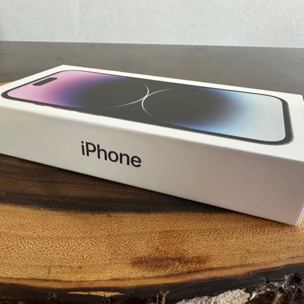 BOX ONLY for Apple iPhone 14 Pro in Deep Purple 256Gb - Picture 2 of 6